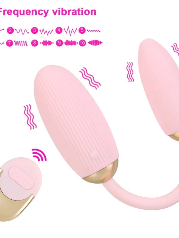 Alternative view of Trứng rung 2 đầu Ankni, có điều khiển từ xa