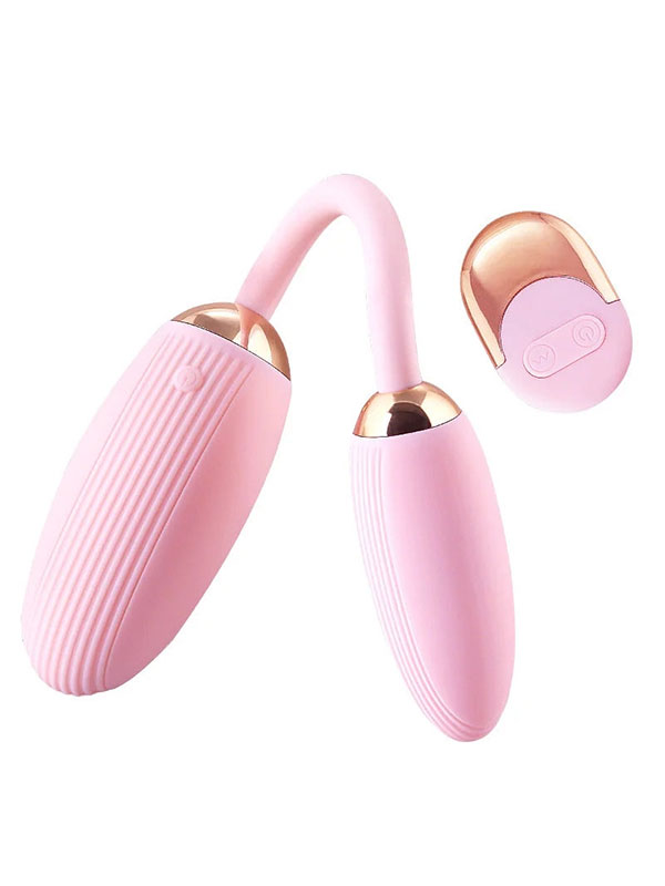 Trứng rung 2 đầu Ankni, có điều khiển từ xa