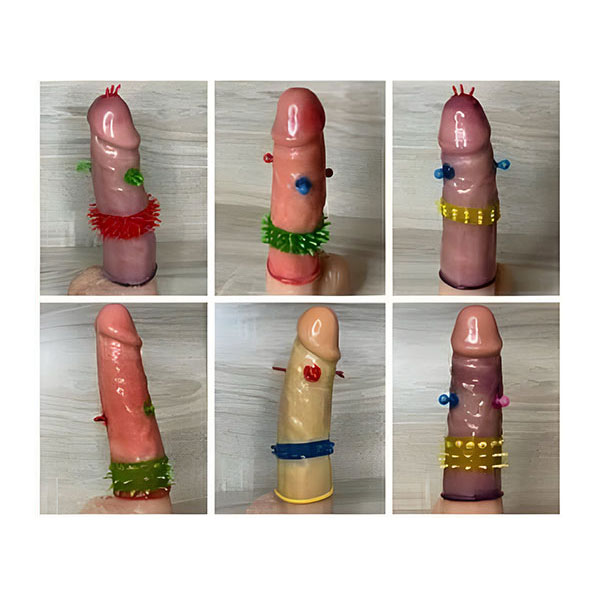 Alternative view of Bao cao su gai râu lớn Runbo Big hộp 6 cái (6 kiểu khác nhau)