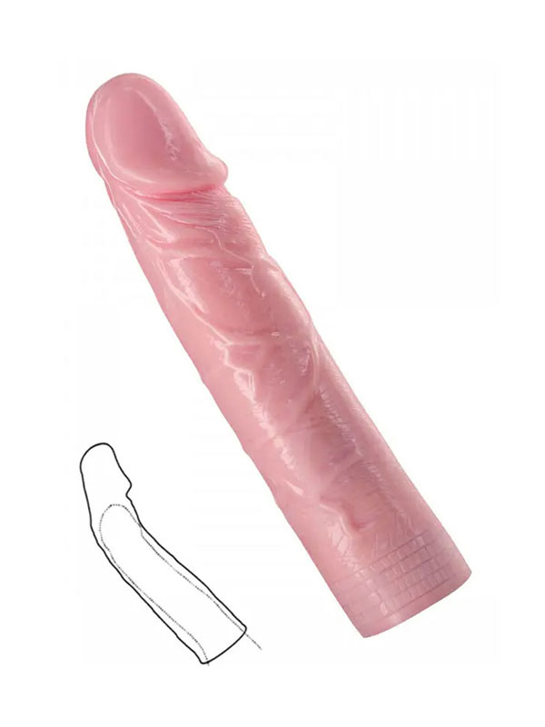 Bao cao su đôn dên Baile tăng 6cm màu da