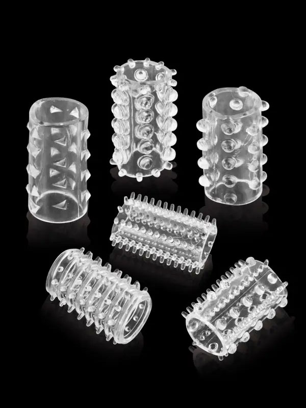 Vỉ 6 cái bao đôn dên khúc giữa mềm mại gân gai