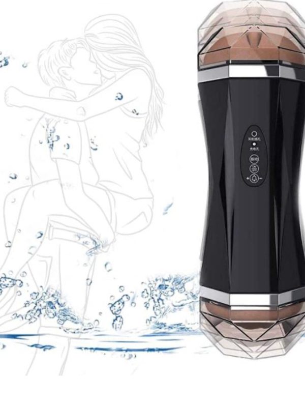 Alternative view of Âm đạo giả 2 đầu Luba rung rên, có tai nghe