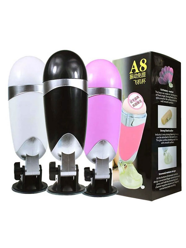 Âm đạo giả hít tường A8 có rung