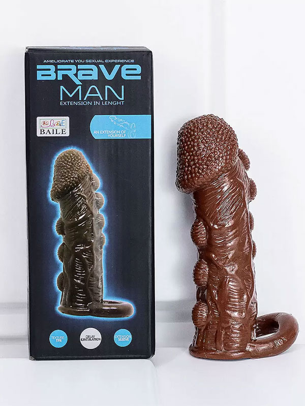 Bao cao su đôn dên da cóc Brave Man