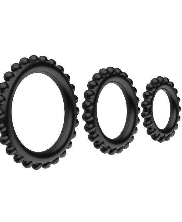 Alternative view of Bộ 3 vòng Titan đeo dương vật kéo dài thời gian cho nam