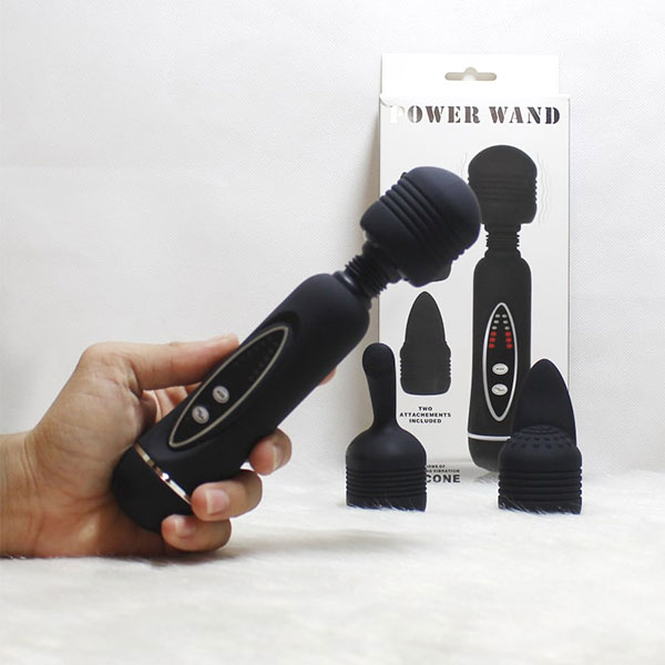 Alternative view of Chày rung mát xa kích thích điểm g Power Wand 3 đầu thay thế