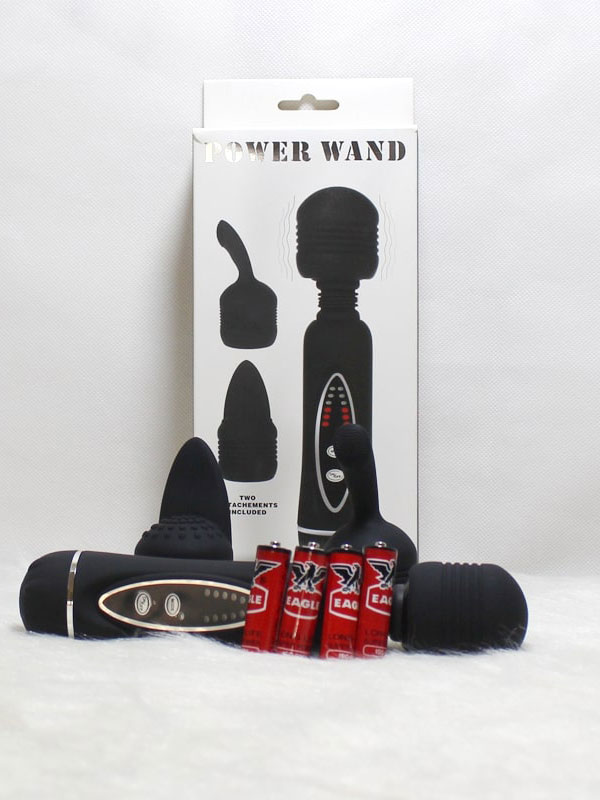 Chày rung mát xa kích thích điểm g Power Wand 3 đầu thay thế