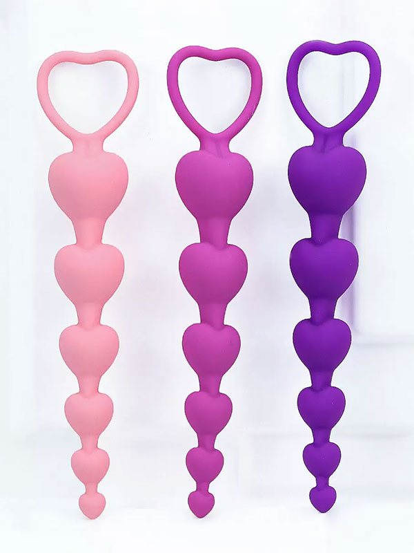 Dụng cụ kích thích hậu môn trái tim