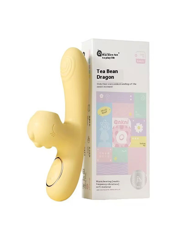 Dương vật giả 2 nhánh mini rung hút nhiều chế độ, có nhiệt ấm