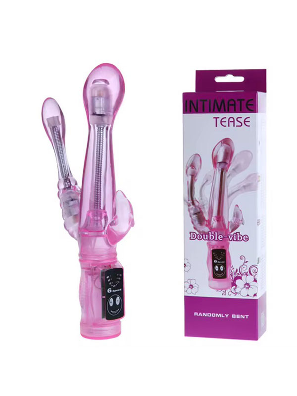 Dương vật giả đa năng Intimate Tease 3 nhánh rung kích thích