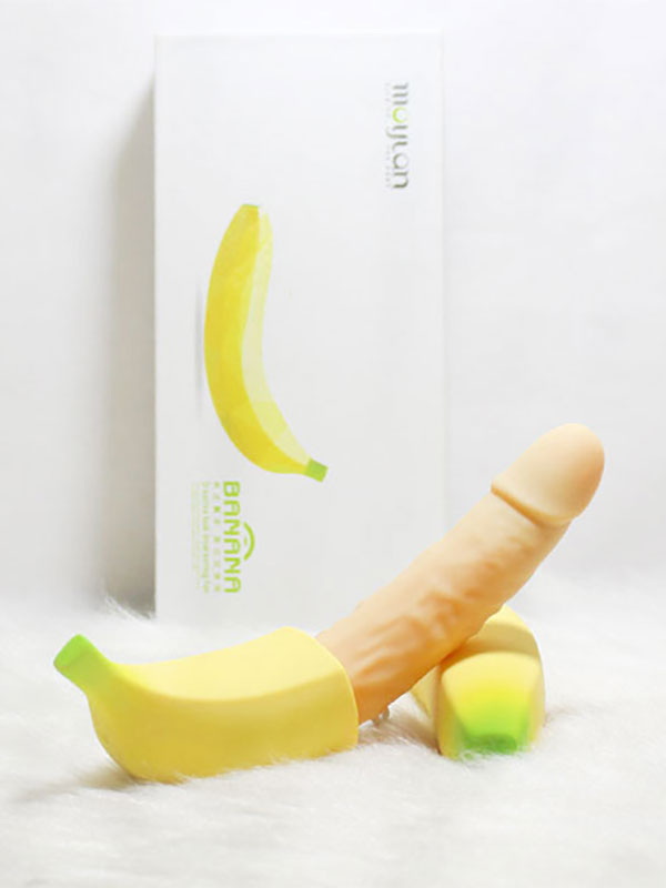 Dương vật giả trái chuối Moylan Banana rung 7 chế độ