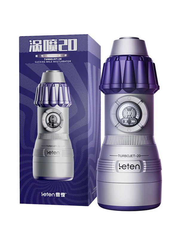 Máy thủ dâm bú mút co bóp Leten TurboJet-20 siêu sướng