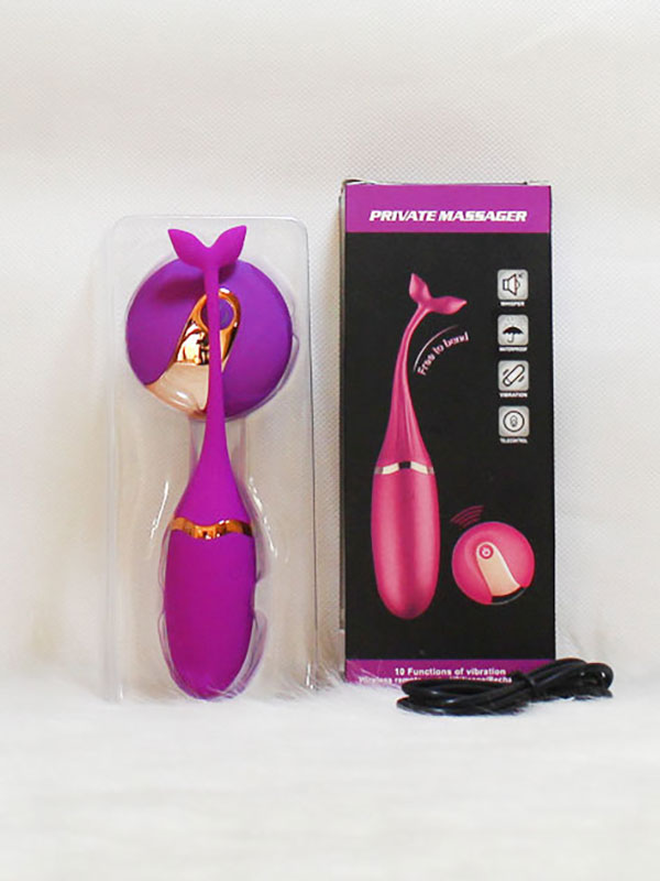 Trứng rung đuôi cá kích thích điểm g, điều khiển từ xa