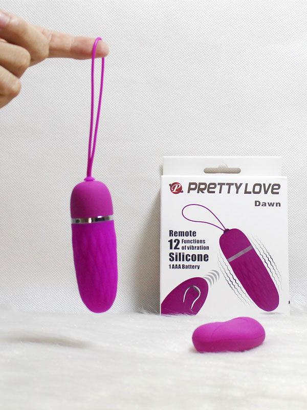 Trứng rung không dây điều khiển từ xa Pretty Love Dawn 12 chế độ
