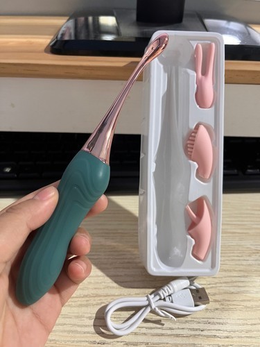 Sextoy mini rung mát xa điểm G âm đạo 3 đầu thay thế