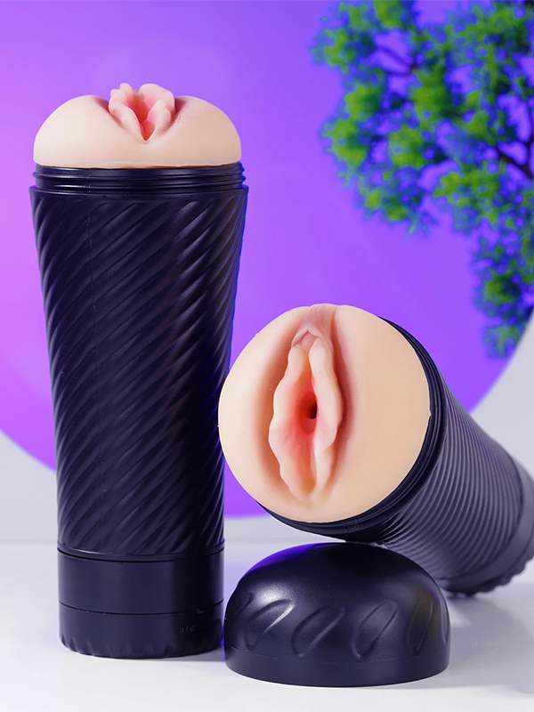 Âm đạo giả đèn pin Baile Pink Pussy có rung