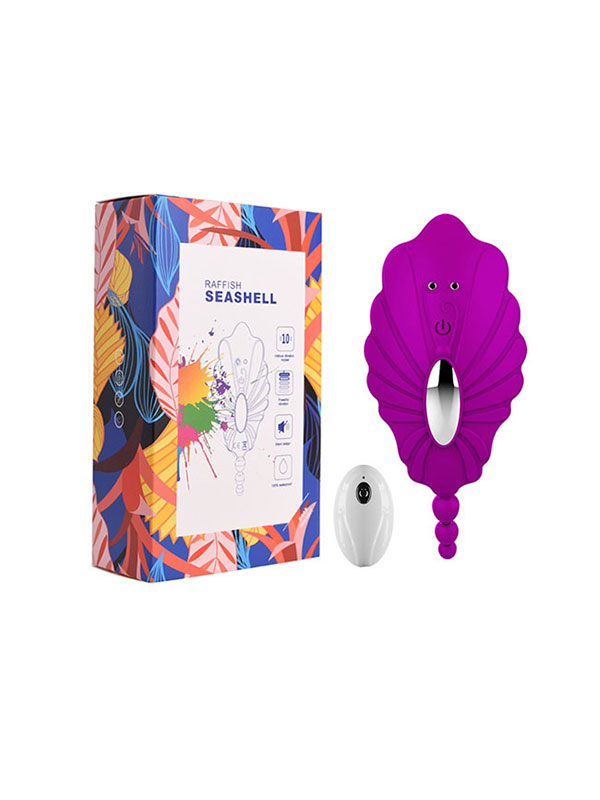 Chip rung gắn quần lót Raffish Seashell, có điều khiển từ xa