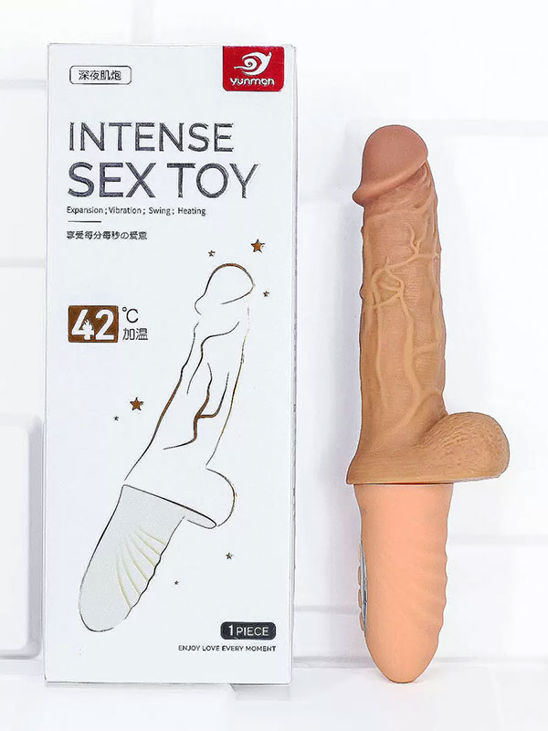 Dương vật giả Yunman Intense rung thụt, toả nhiệt 42 độ