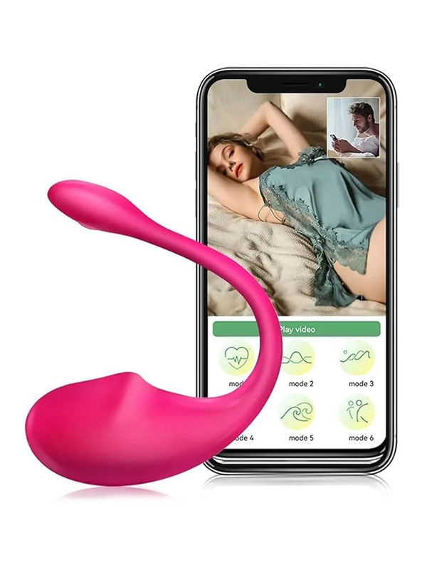 Trứng rung đầu dương vật điều khiển bằng app Love Spouse
