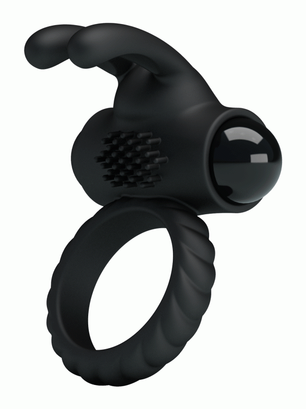 Alternative view of Vòng đeo dương vật rung kích thích điểm g Pretty Love Eudora