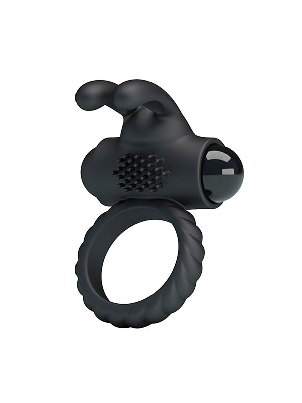 Vòng đeo dương vật rung kích thích điểm g Pretty Love Eudora